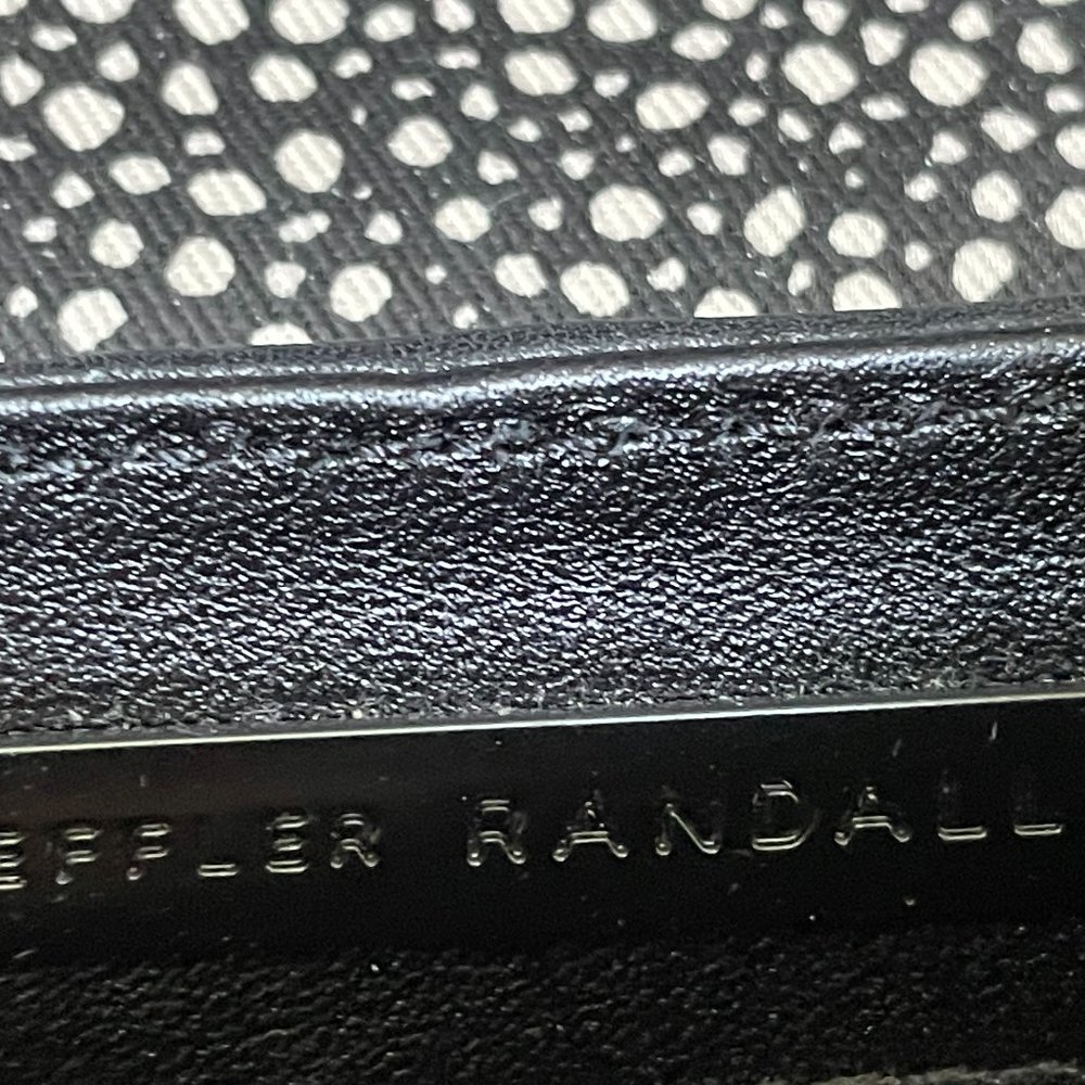 Loeffler Randall Black Chain Strap Crossbody Handbag - Picture 7 of 11